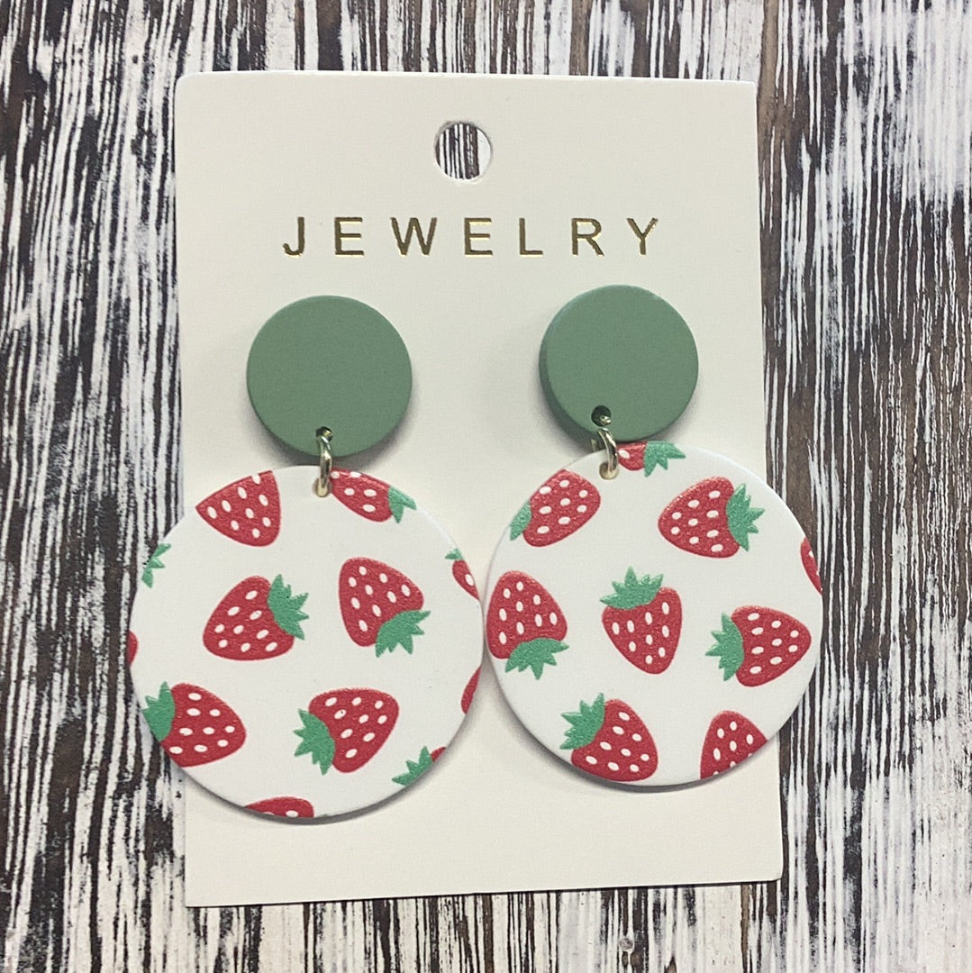 Strawberry Earrings