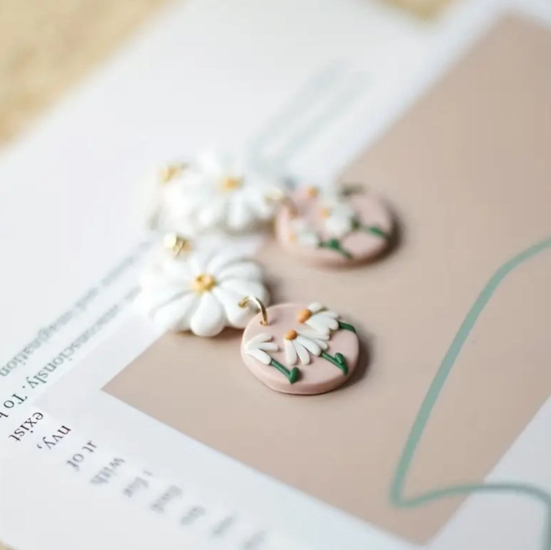 Daisy Dangle Earrings