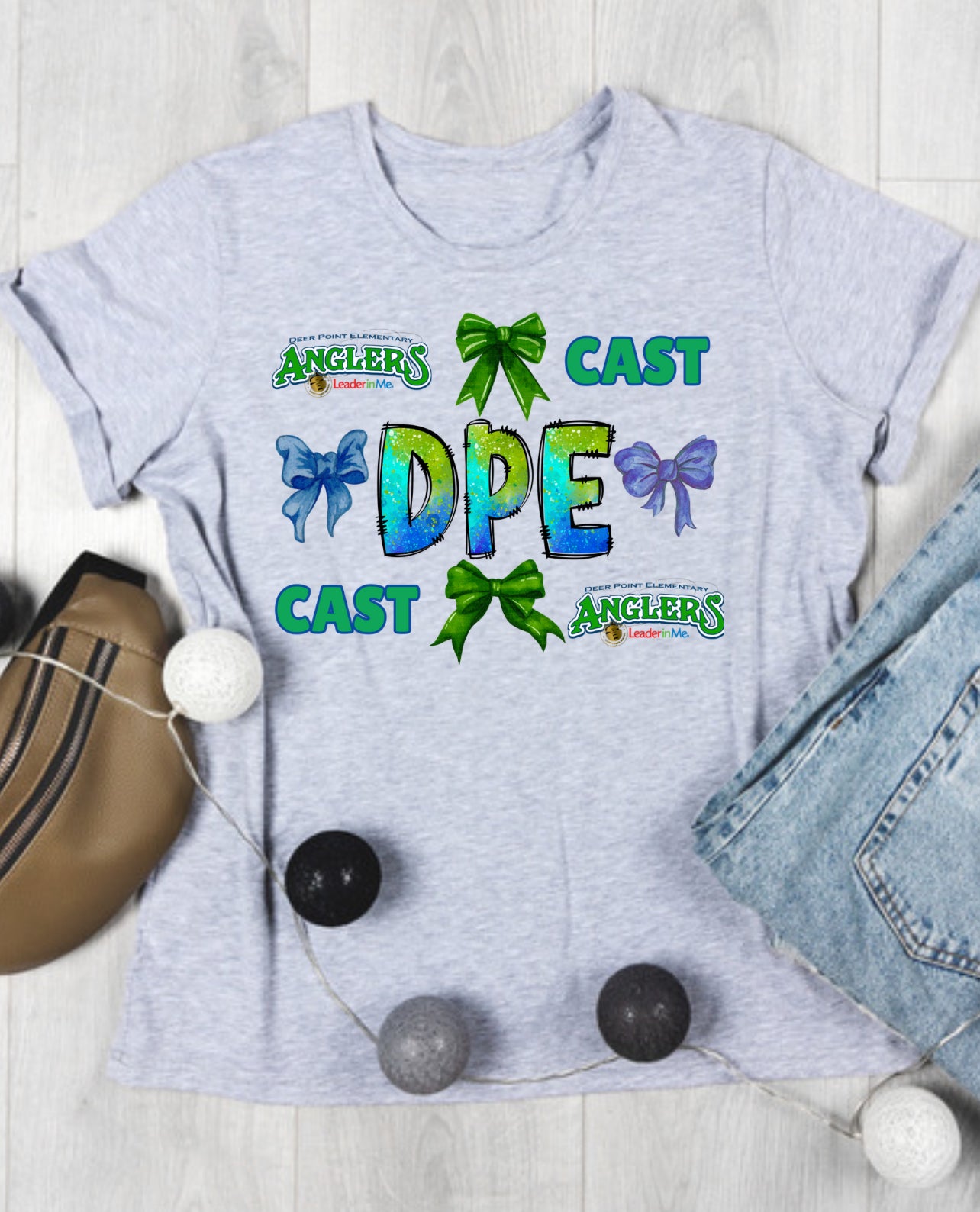 Deer Point Ribbon Tee