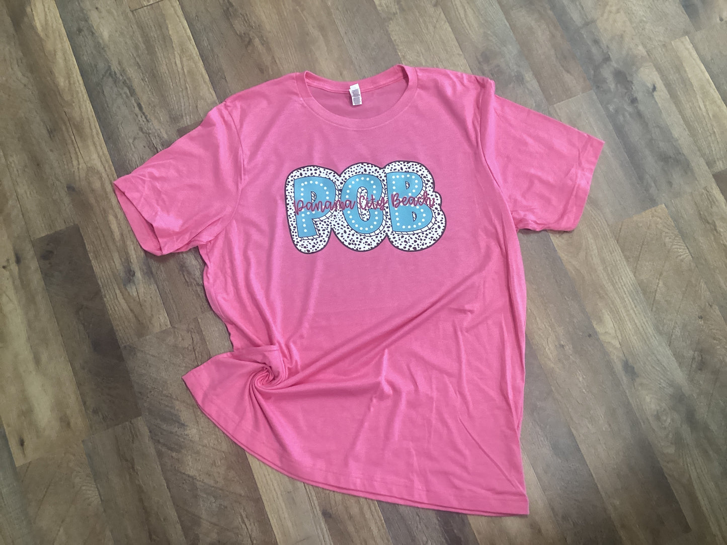 Pink PCB tee