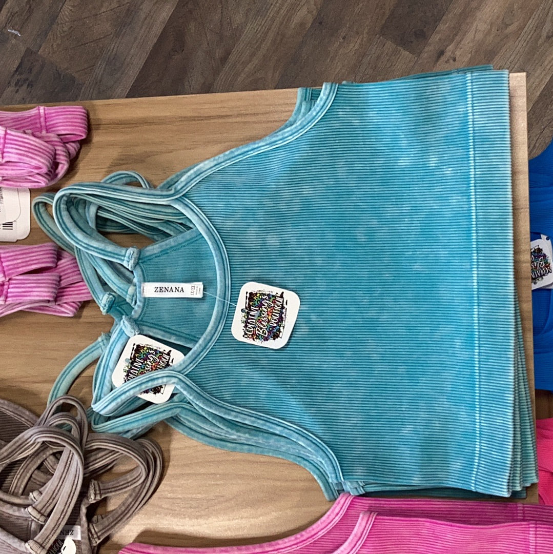 Ribbed Hooped Neckline