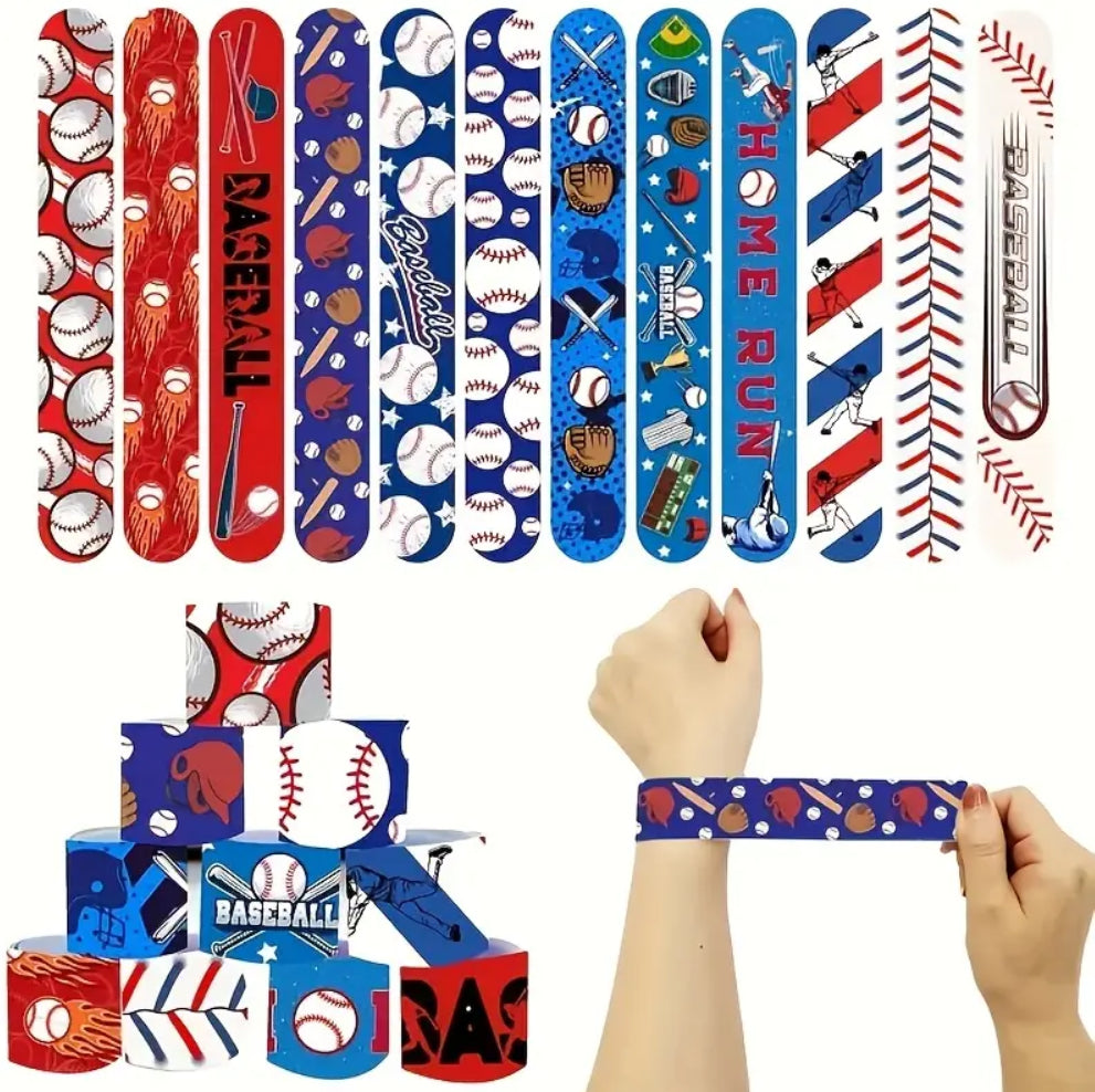Baseball Slap Bracelet
