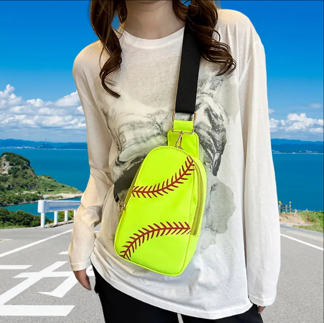 Softball Sling Purse