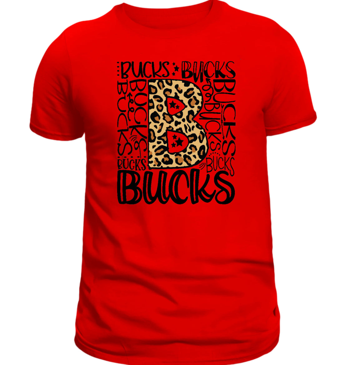 Leopard Bucks Tee