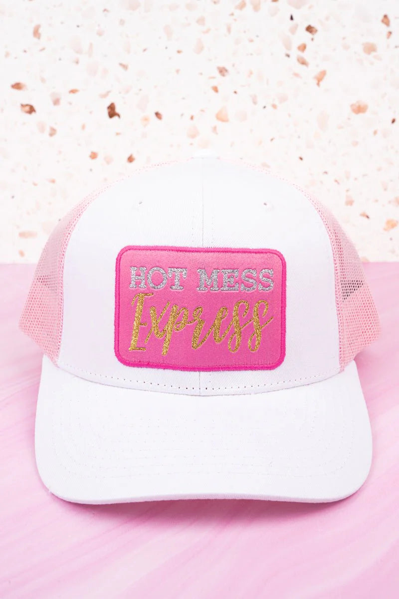 White Hot Mess Express Cap