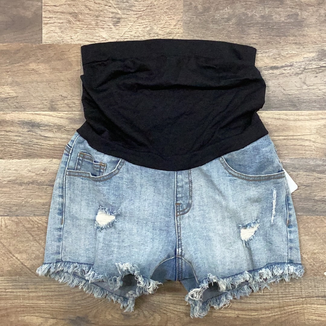 Maternity Jean Shorts