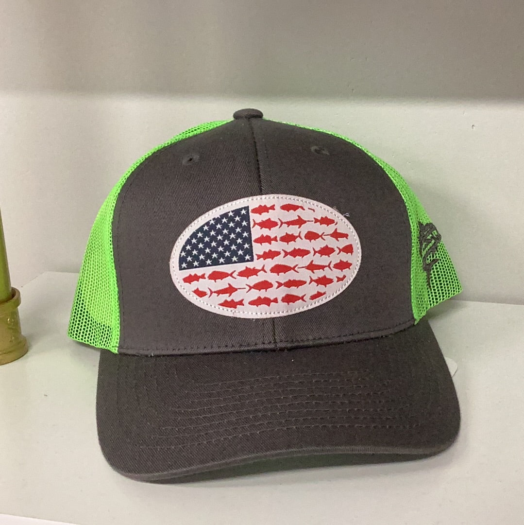 American Flag Fish Hat