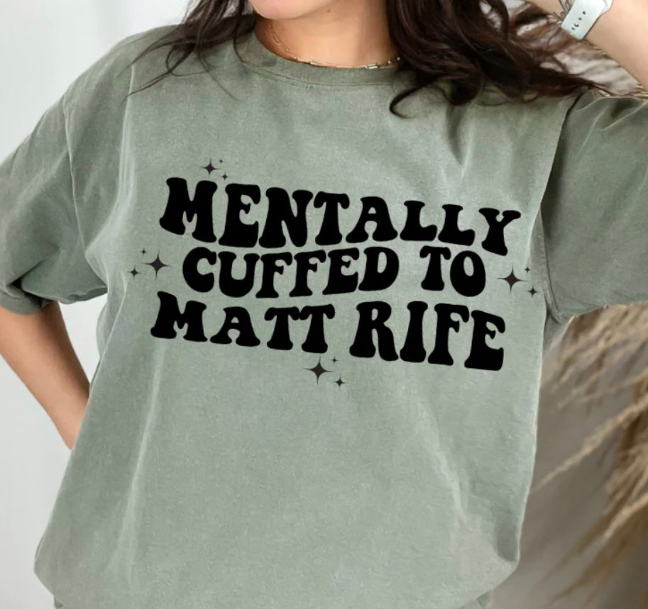 Mentally Cuffed Screen Print
