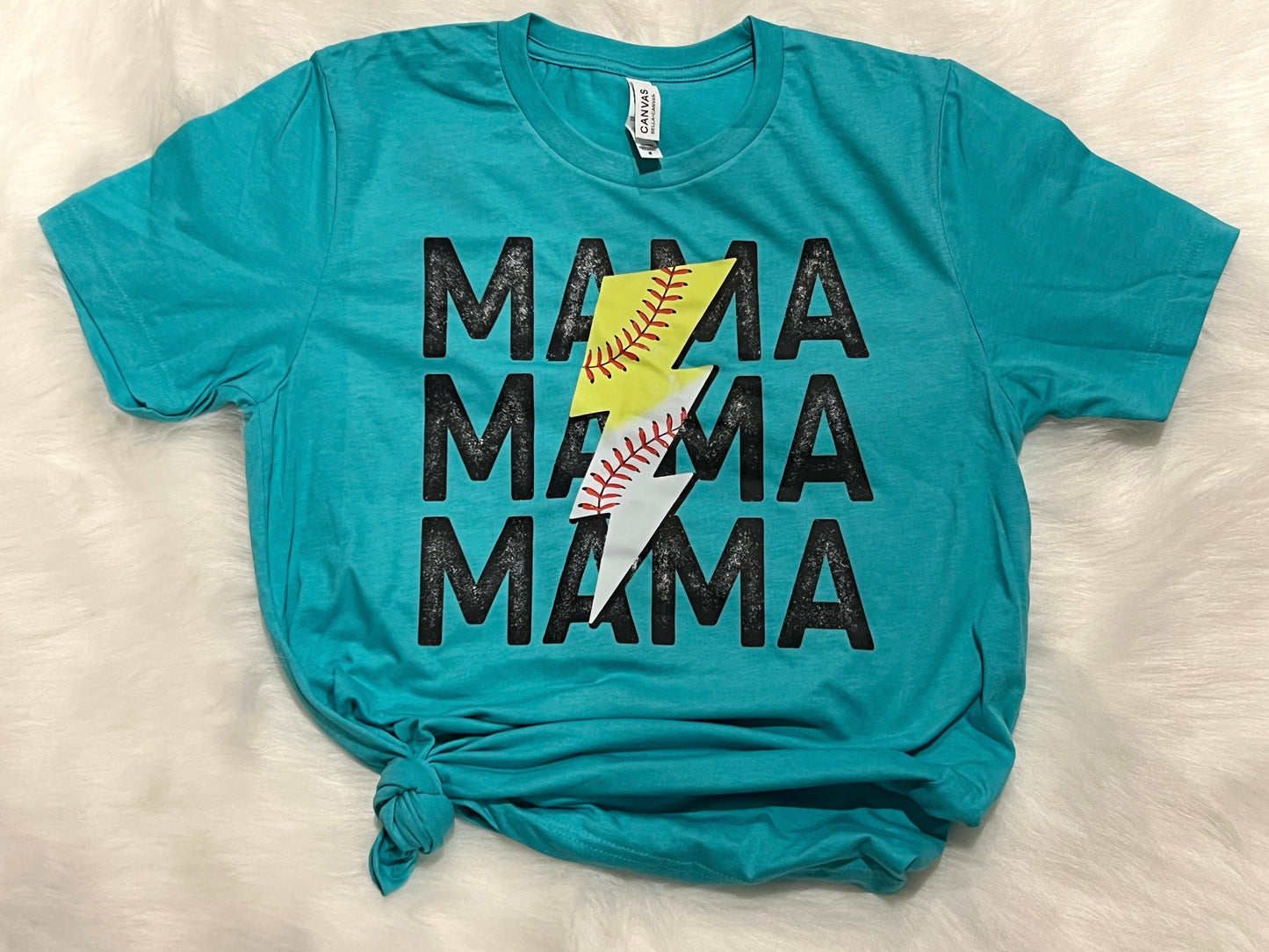 Softball/Baseball Mama Tee