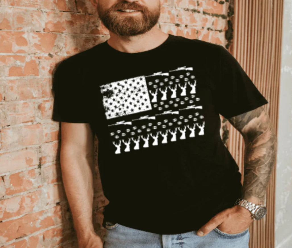 Deer Flag Tee