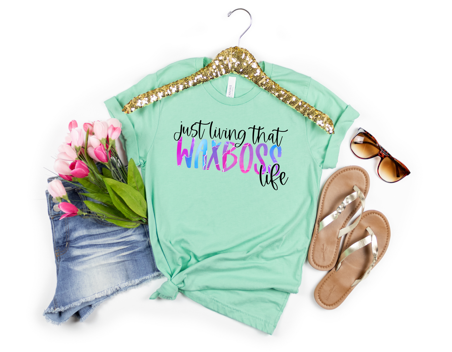 Just Living That Waxboss Life Sublimation Print