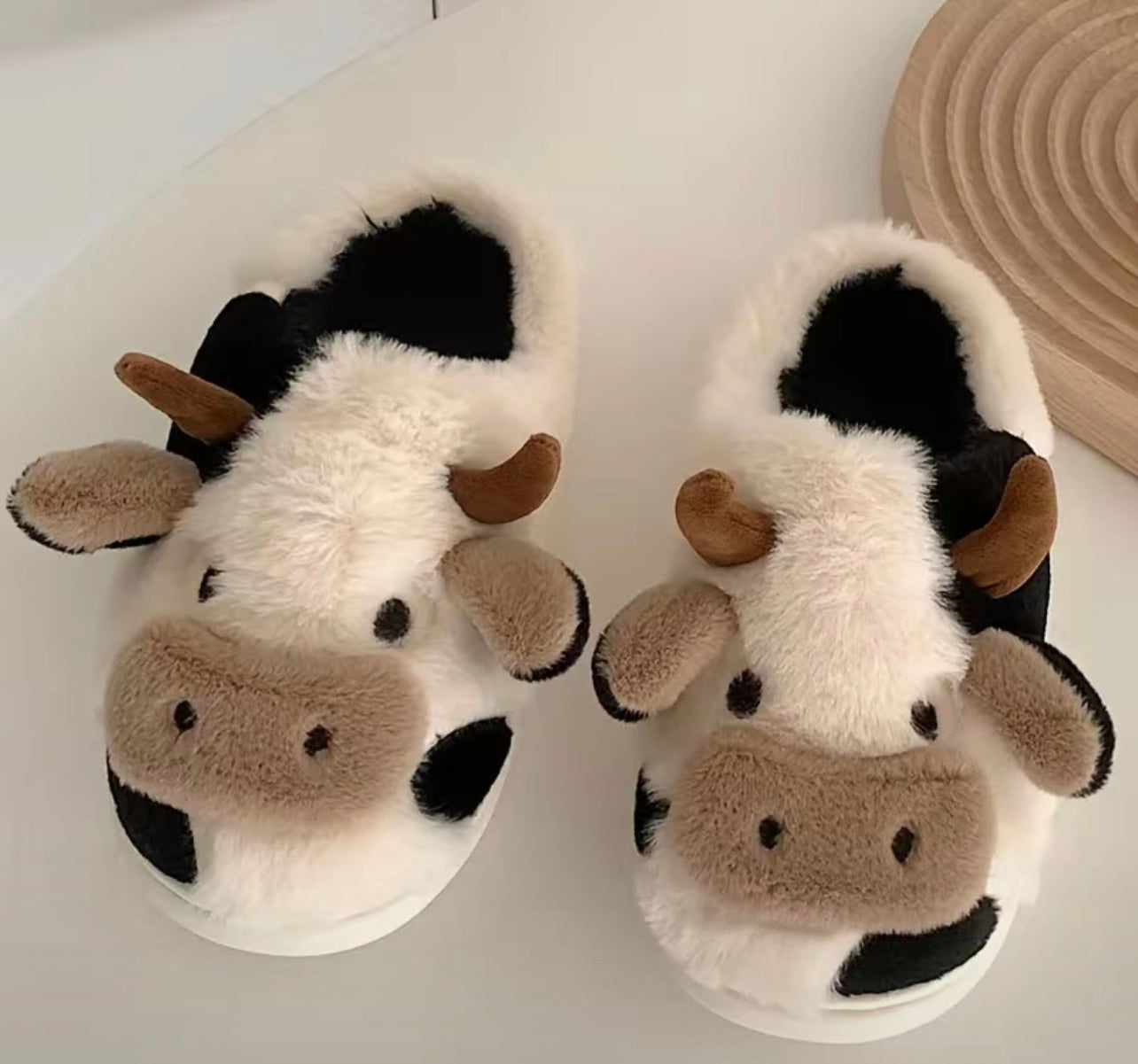 Cow Slippers