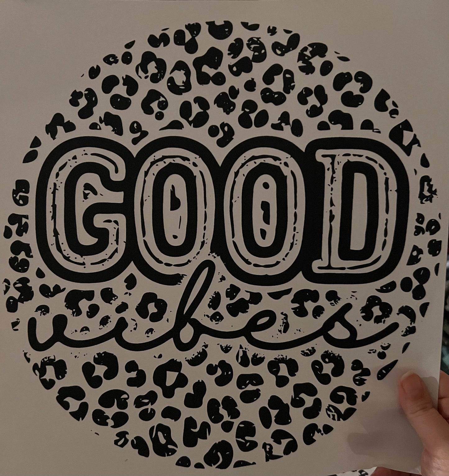 Good Vibes Screen Print