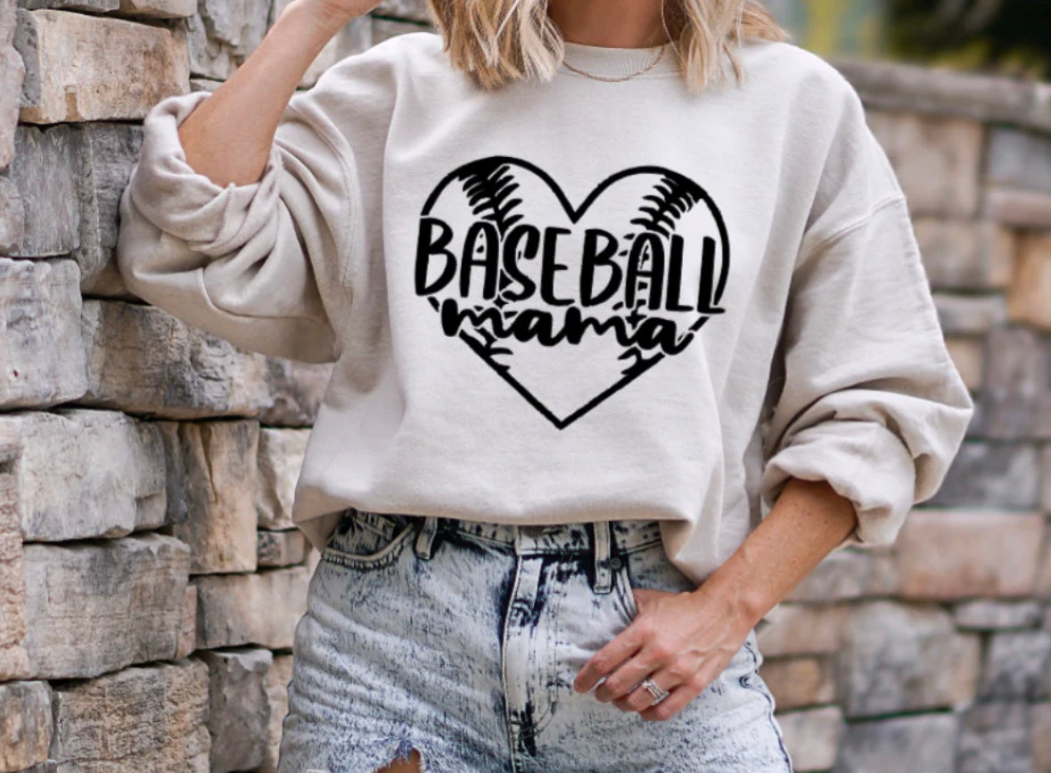Baseball Mama Screen Print