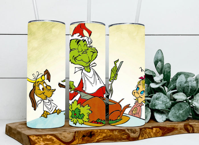 Mr. G Eating Turkey Tumbler