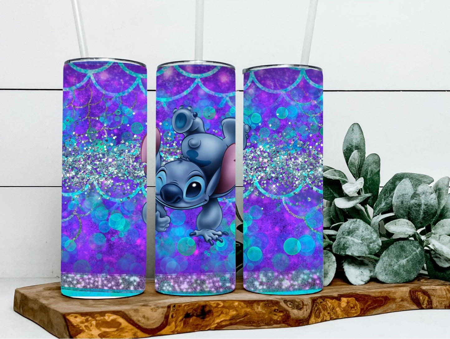 L & S Glittery Tumbler