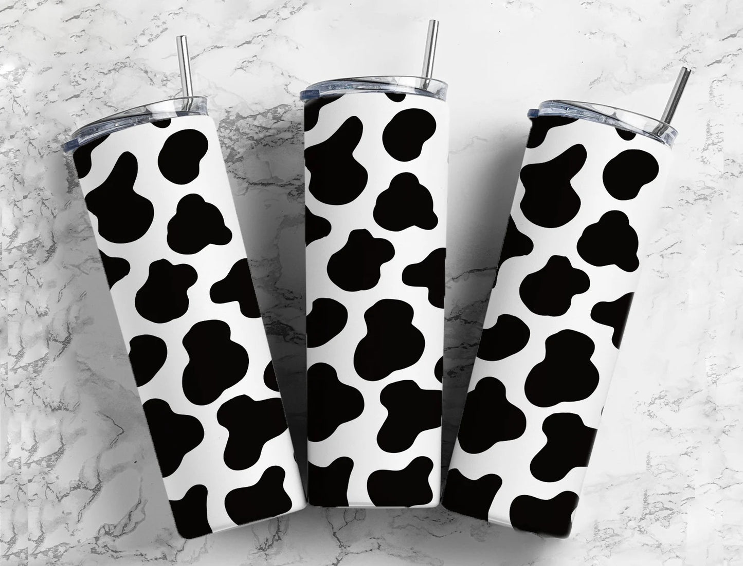 Cow Print Tumbler
