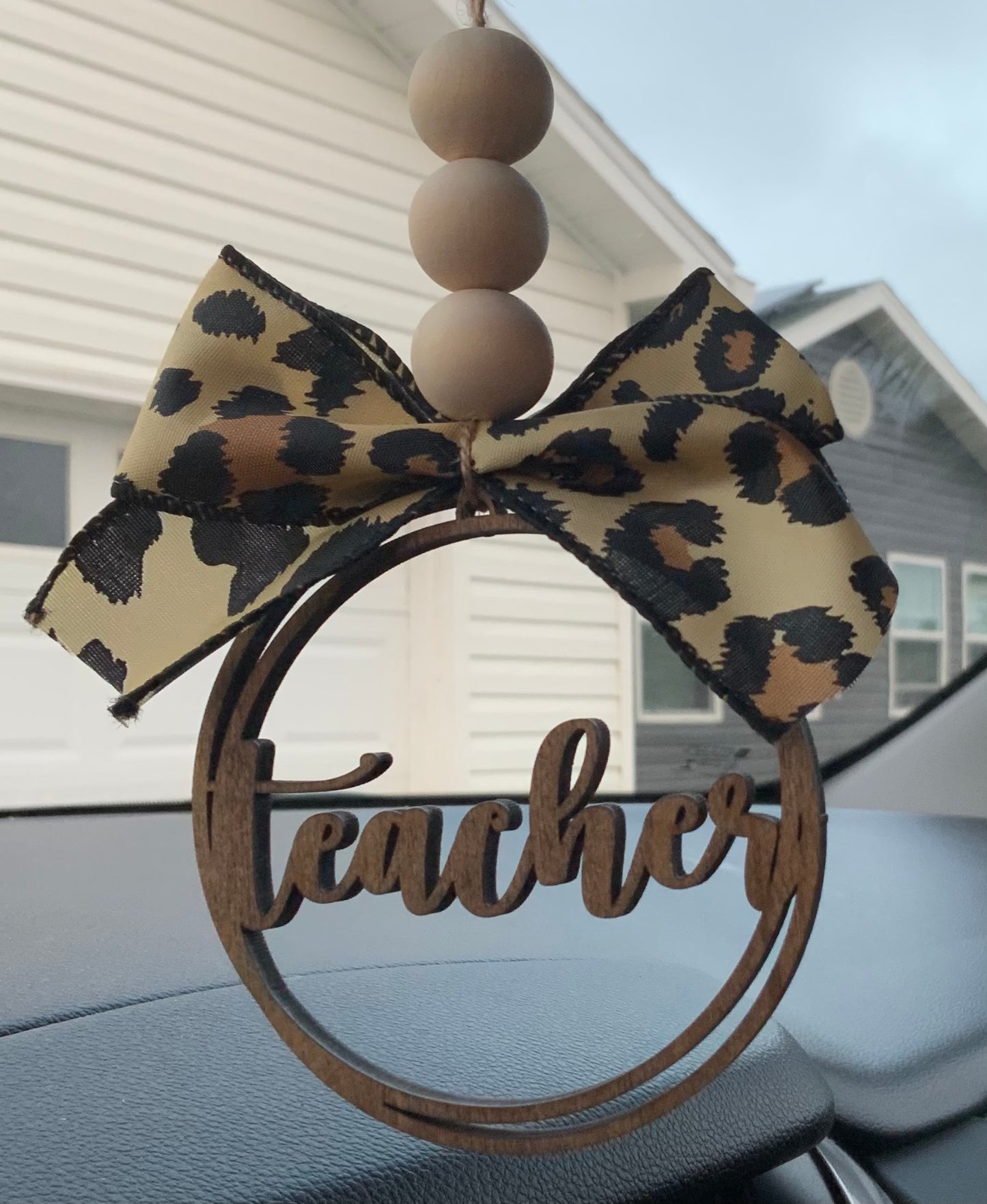Teacher Car Charm