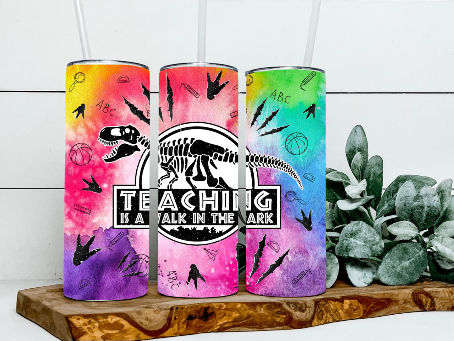 Teaching Is A Walk In The Park Tumbler