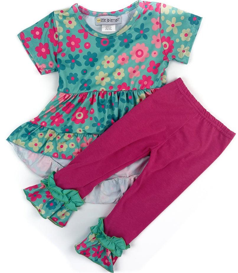 Floral Menagerie Tunic Outfit