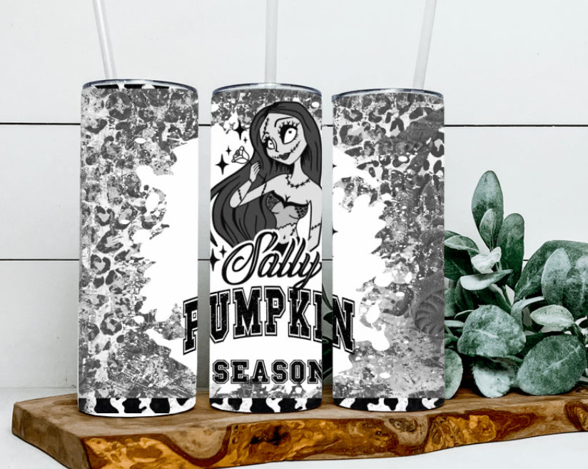 Sally Pumpkin Season Tumbler