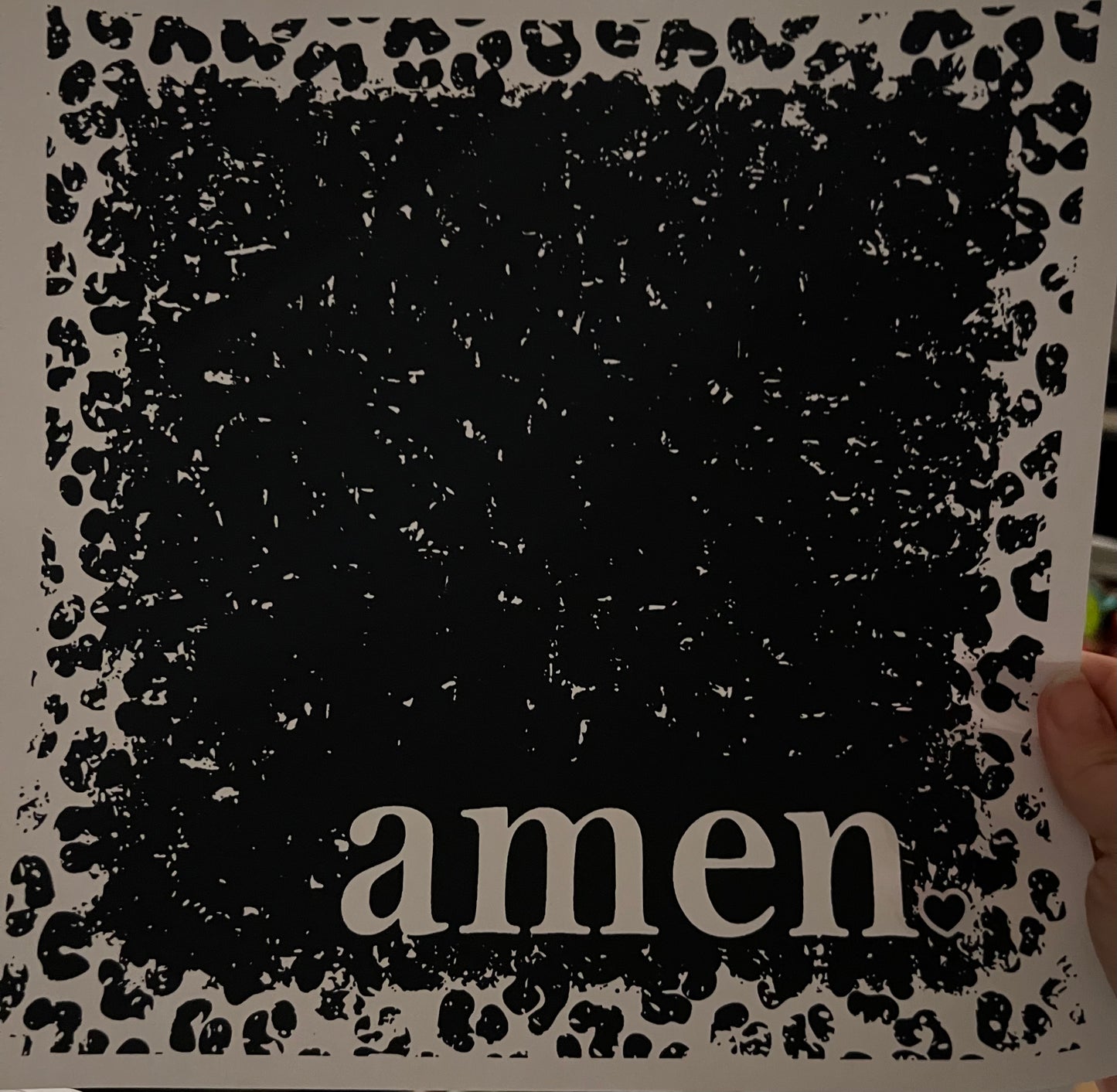 Amen Screen Print