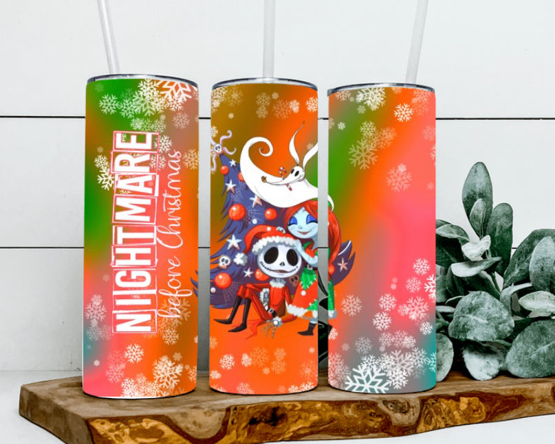 Orange And Green NBC Tumbler