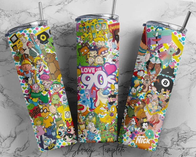 Love The 90s Tumbler