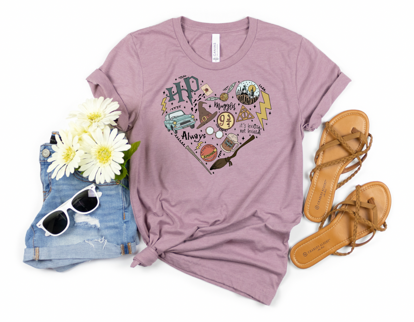 HP Heart Sublimation Print