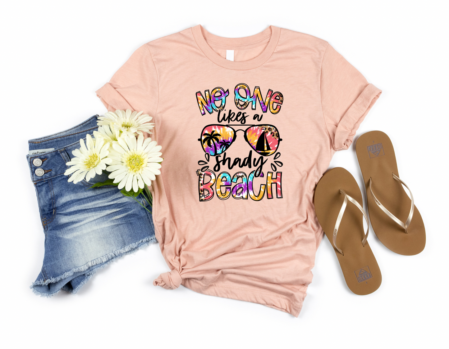 No One Likes A Shady Beach Sublimation Print