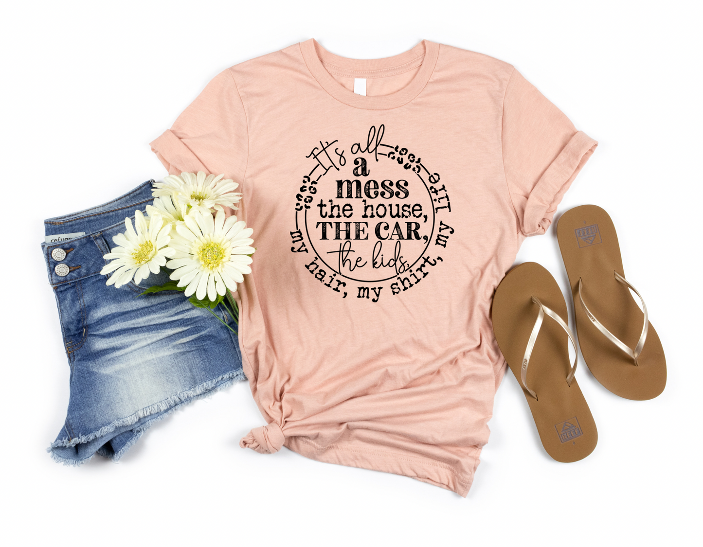 It’s All A Mess Sublimation Print