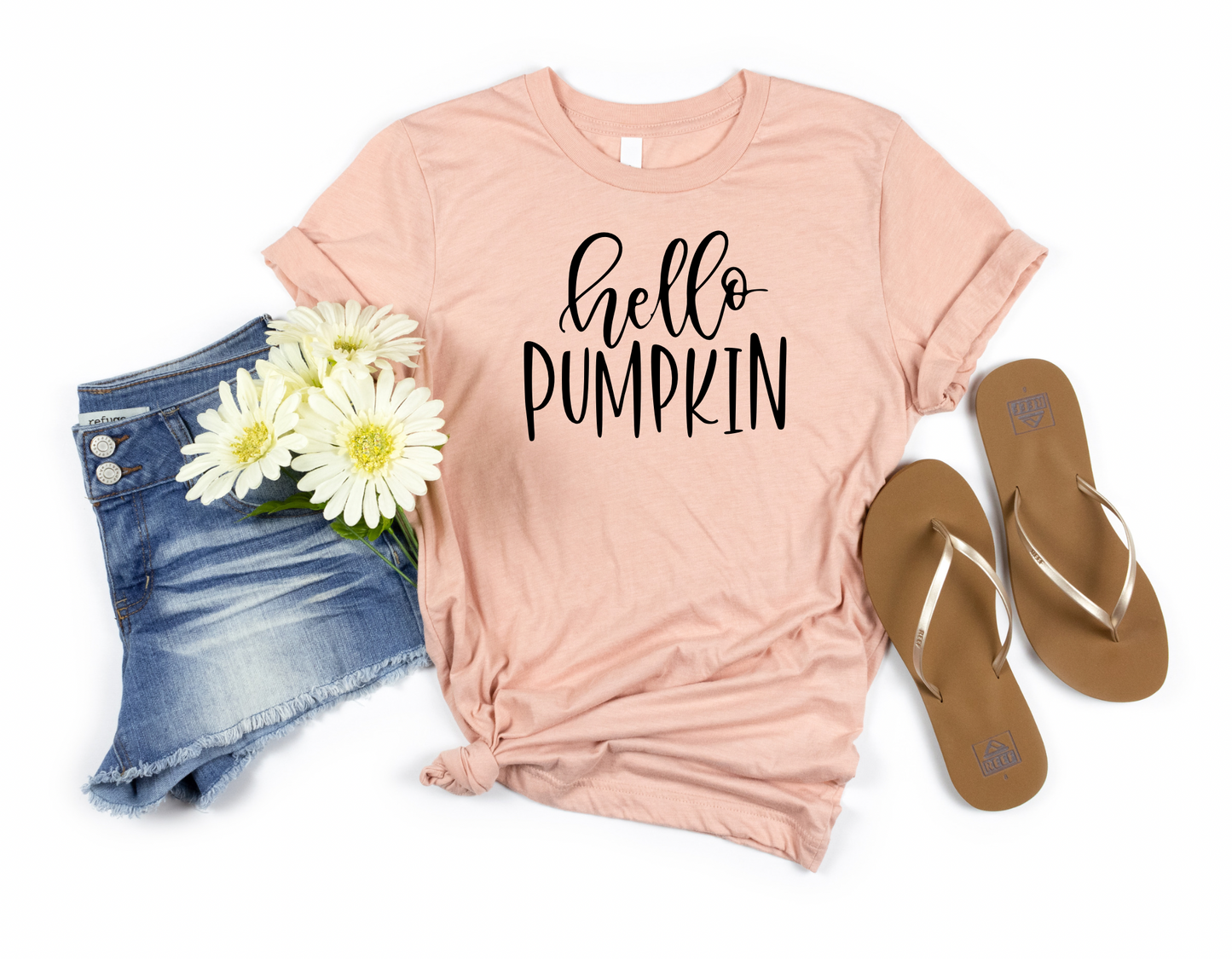 Hello Pumpkin Sublimation Print