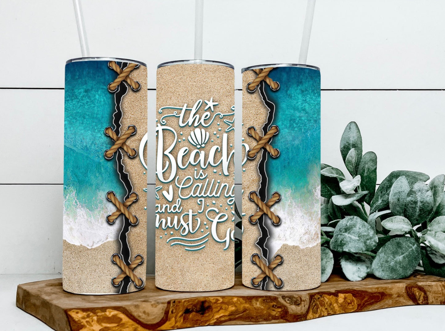 The Beach Is Calling And I Must Go Tumbler