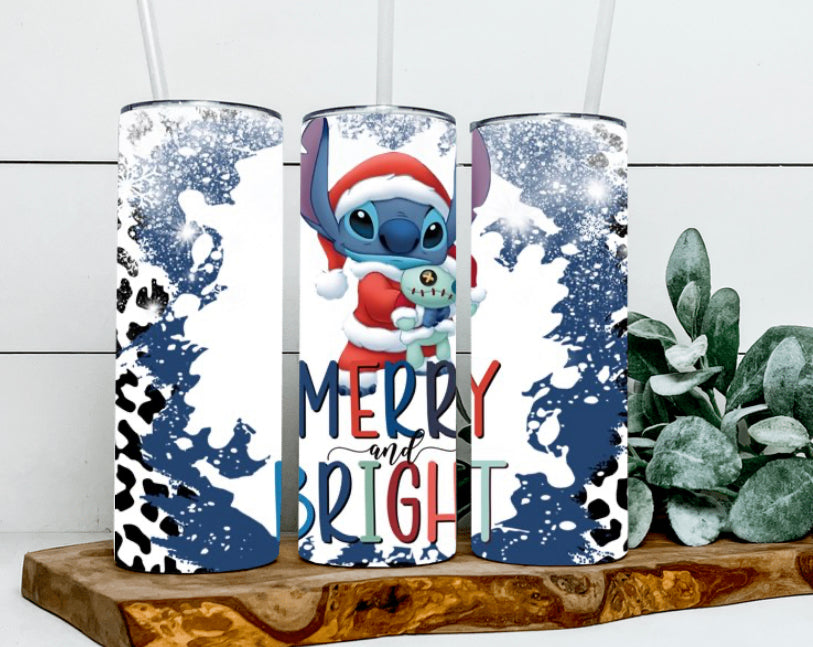 S Merry And Bright Tumbler