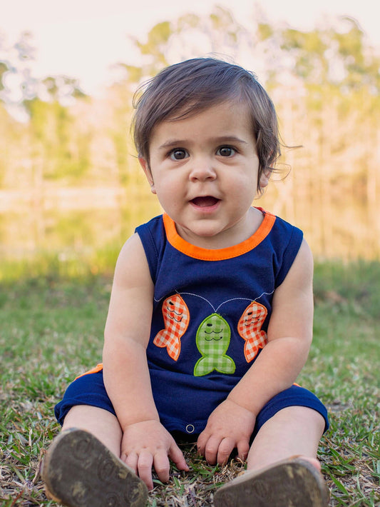 I'm A Catch Fishing Romper