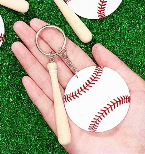 Baseball Keychain
