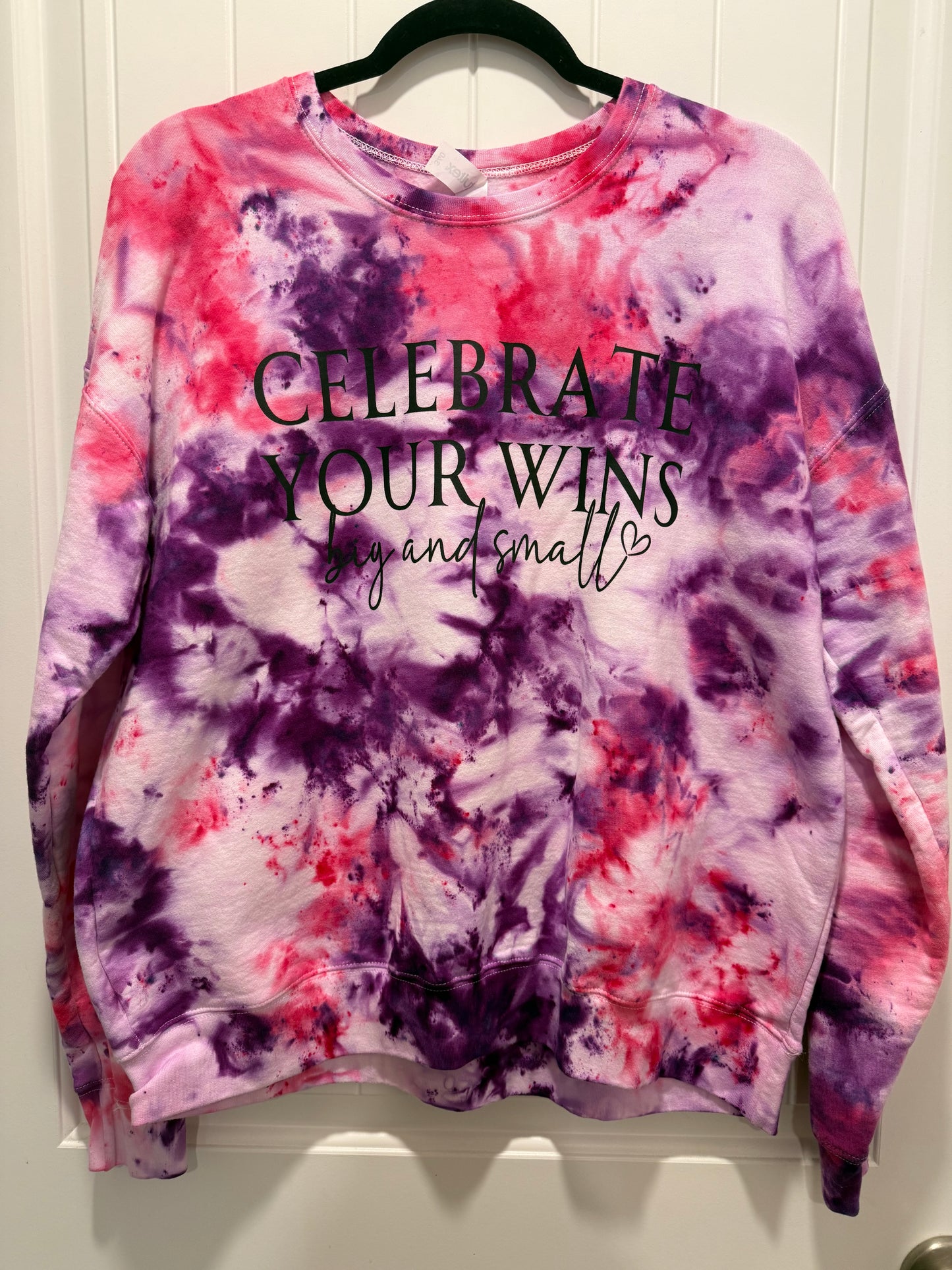 Celebrate Out Wins Tie Dye Sweater