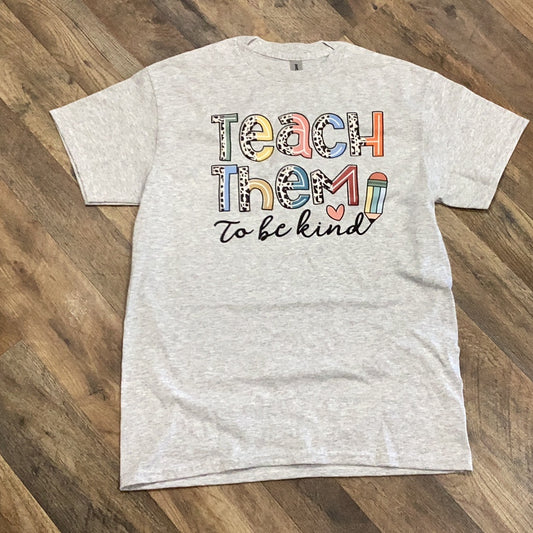 Grey teacher shirt