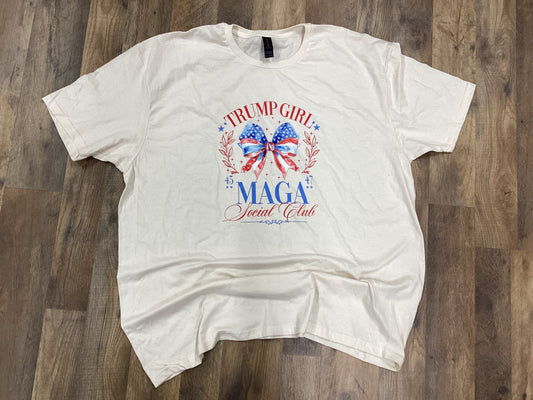 Trump girl official club tee
