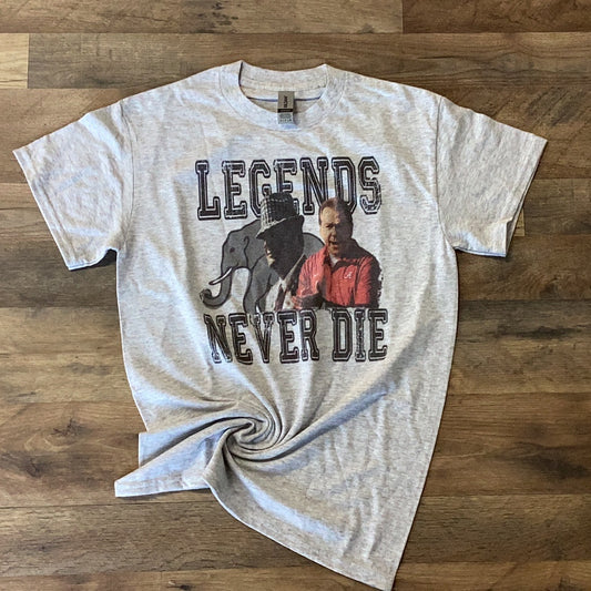 Legends Never Die Alabama Tee