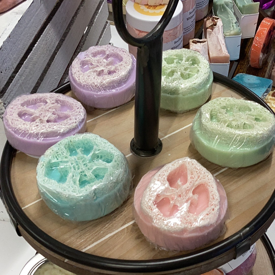 Loofah soap