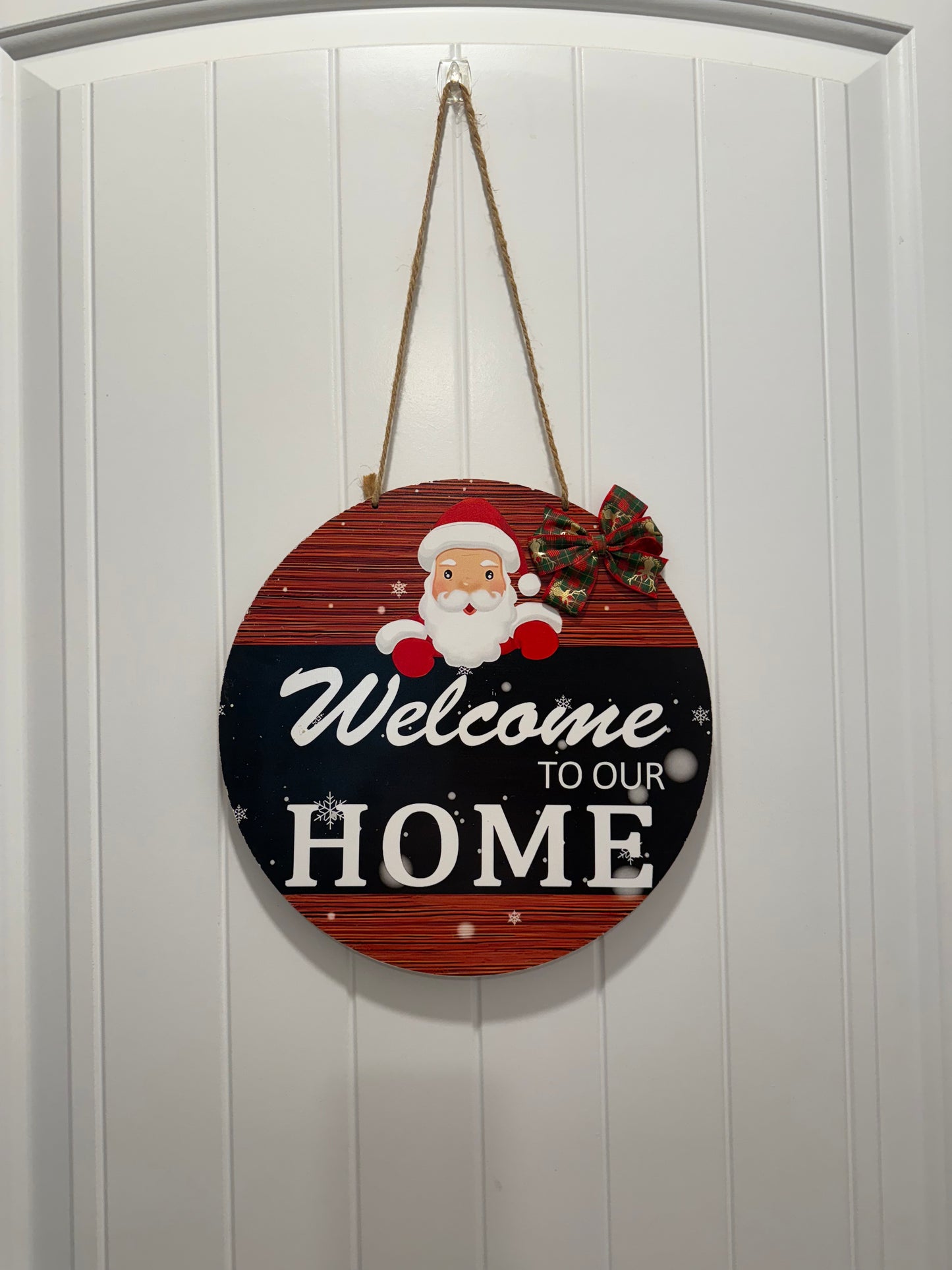 Welcome to our home sign