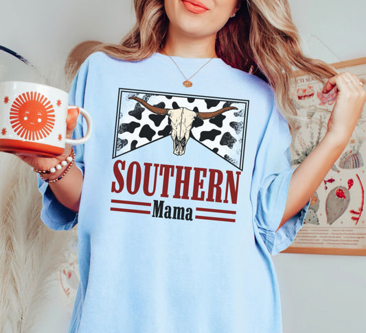 Cow Southern Mama Screen Print