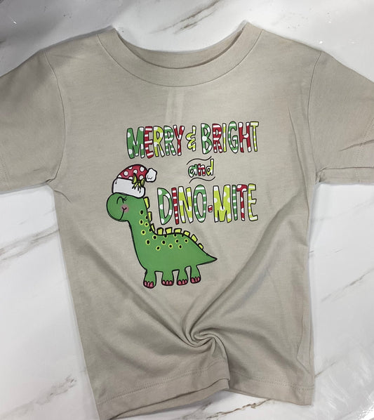 Dino Mite Christmas Tee