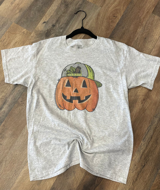 Pumpkin With SnapBack Tee