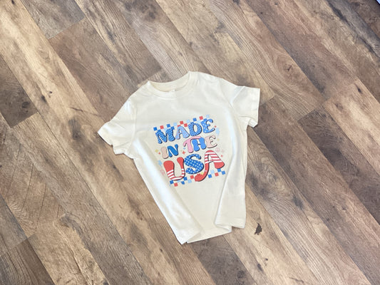 Made in the USA kids t