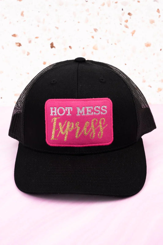 Black Hot Mess Express Hat