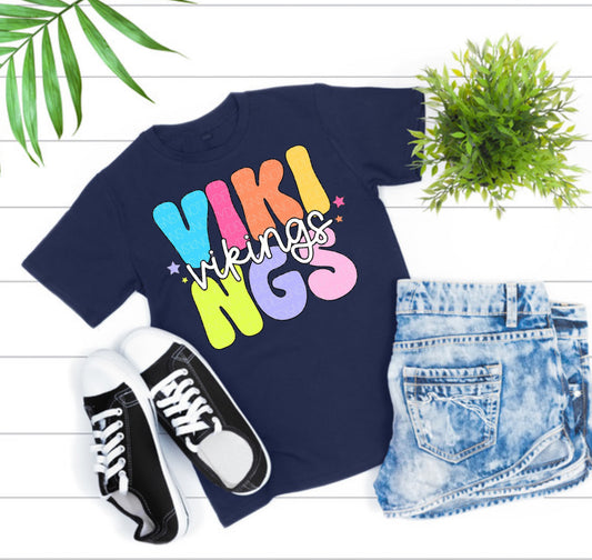 Bright Vikings Tee