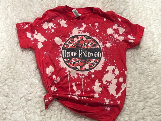 Deane Bozeman Bleached Tee