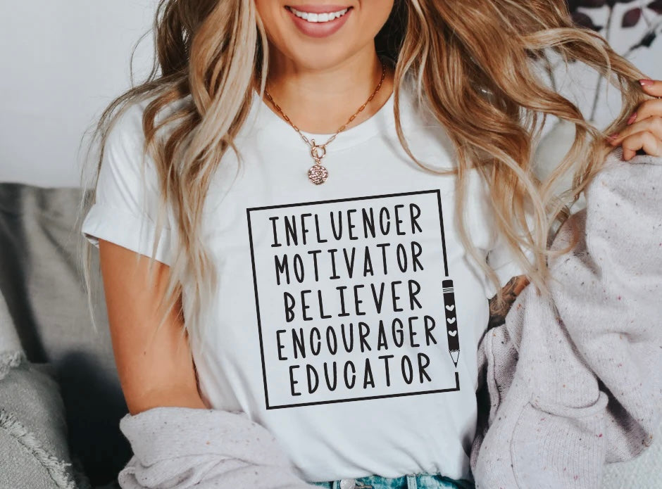 Influencer Motivator Screen Print